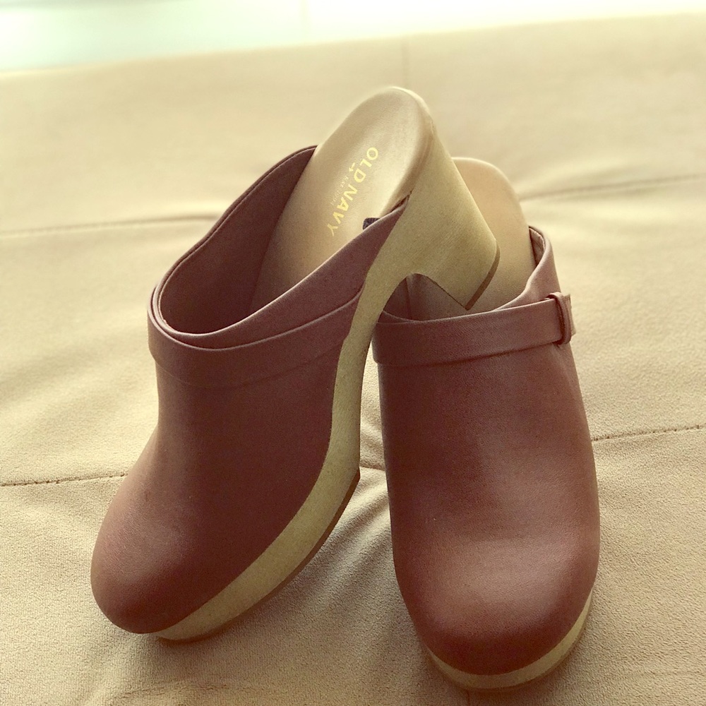 Block heel mule